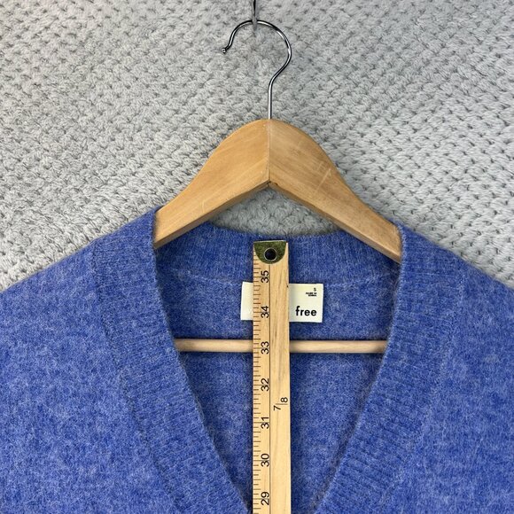 Wilfred Free Womens Sweater Alpaca Wool Relaxed Fit V-Neck Effortless Cozy Small - Picture 6 of 15